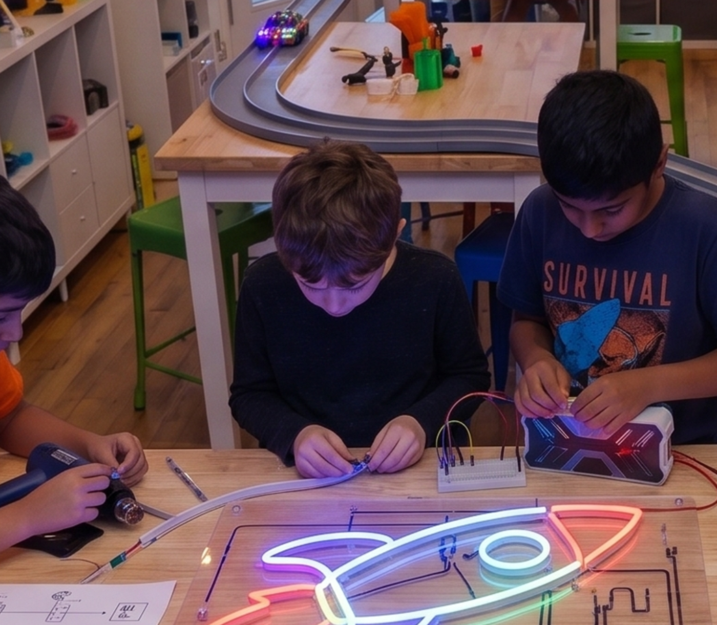 Kids STEM Day Camp (Ages 7 - 12) - Print and Play