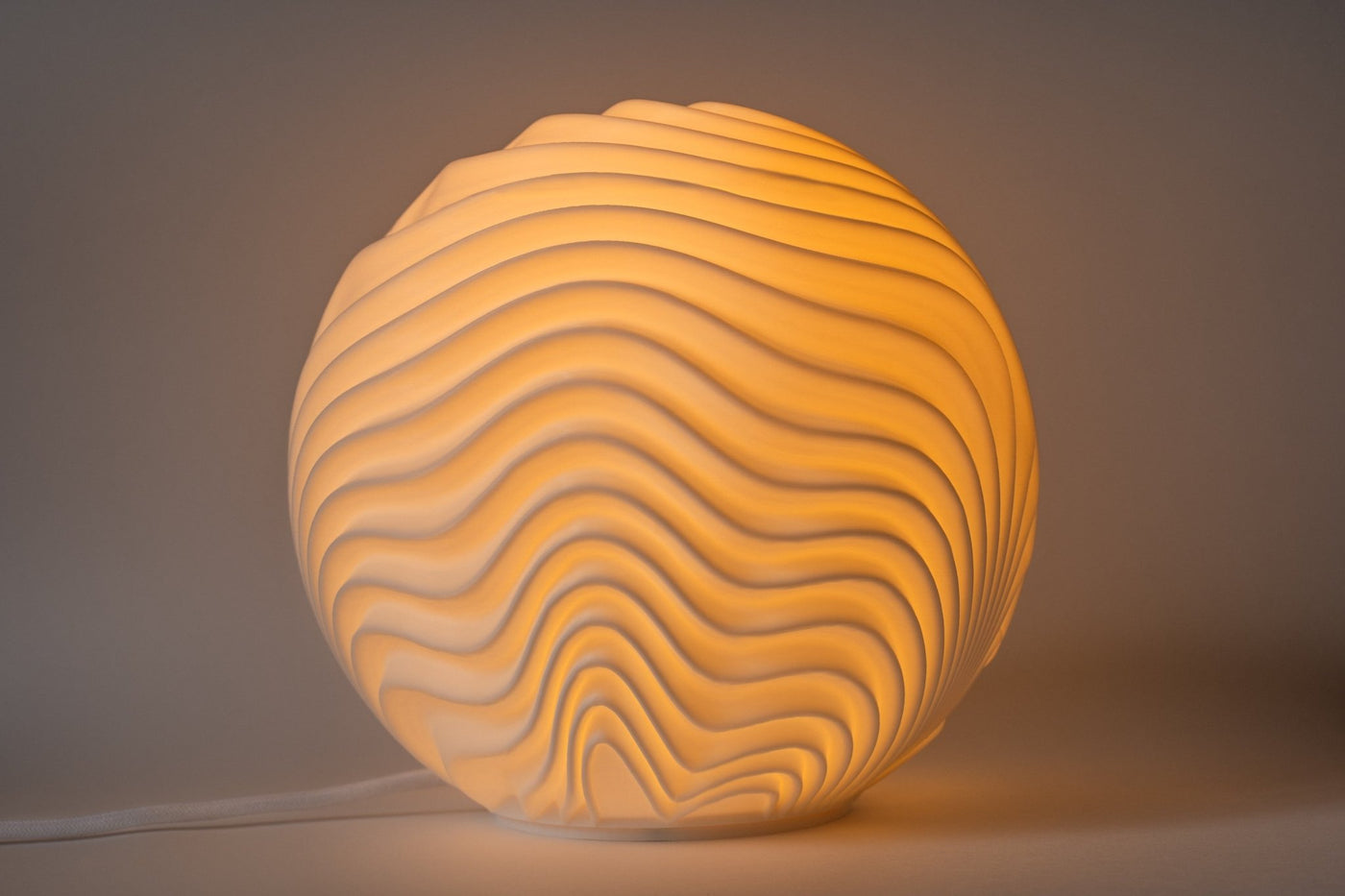 Leora Dune Sculpted Lamp - Print and Play