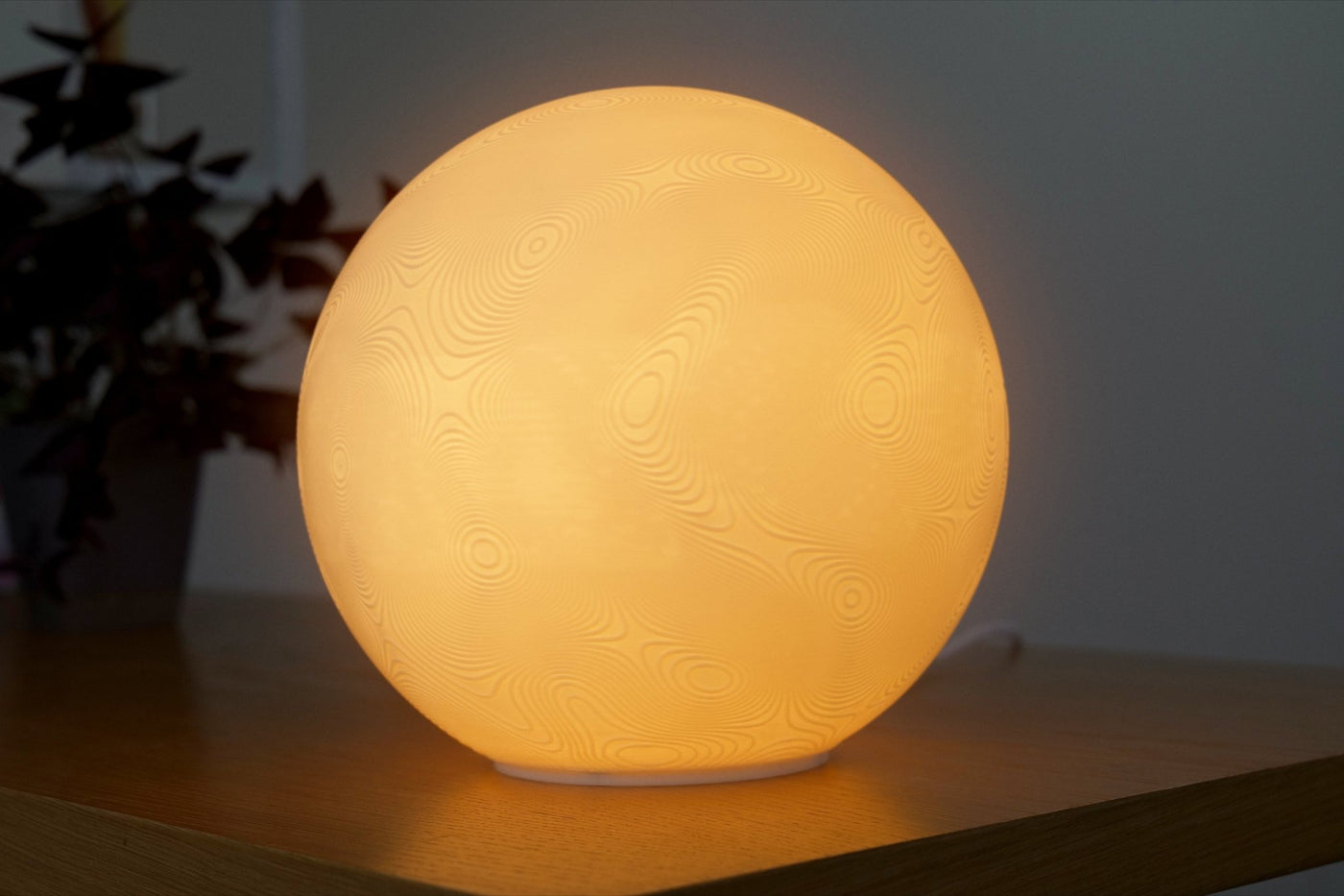 Leora Landscape Sculpted Lamp - Print and Play