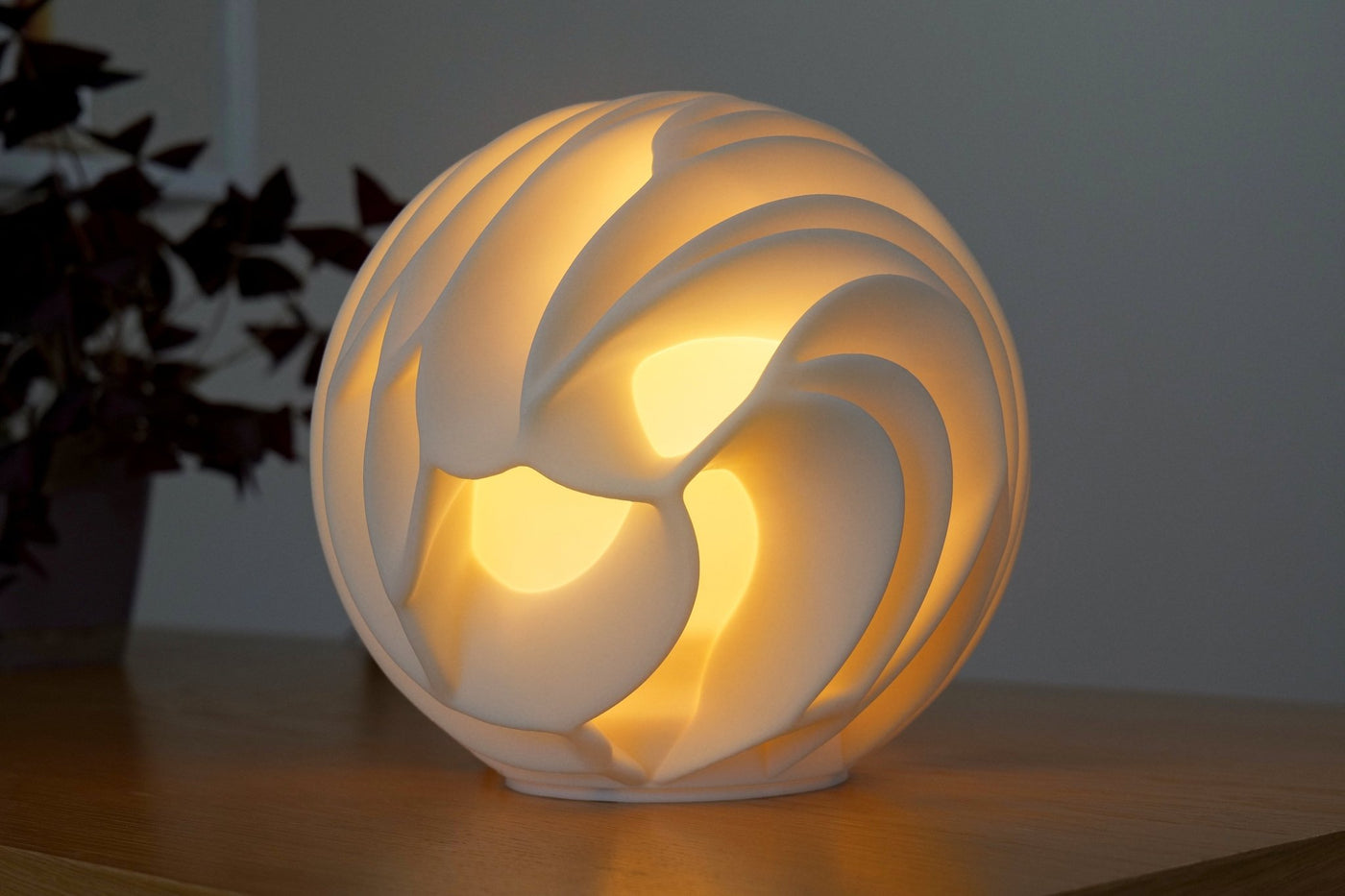 Leora Lava Sculpted Lamp - Print and Play