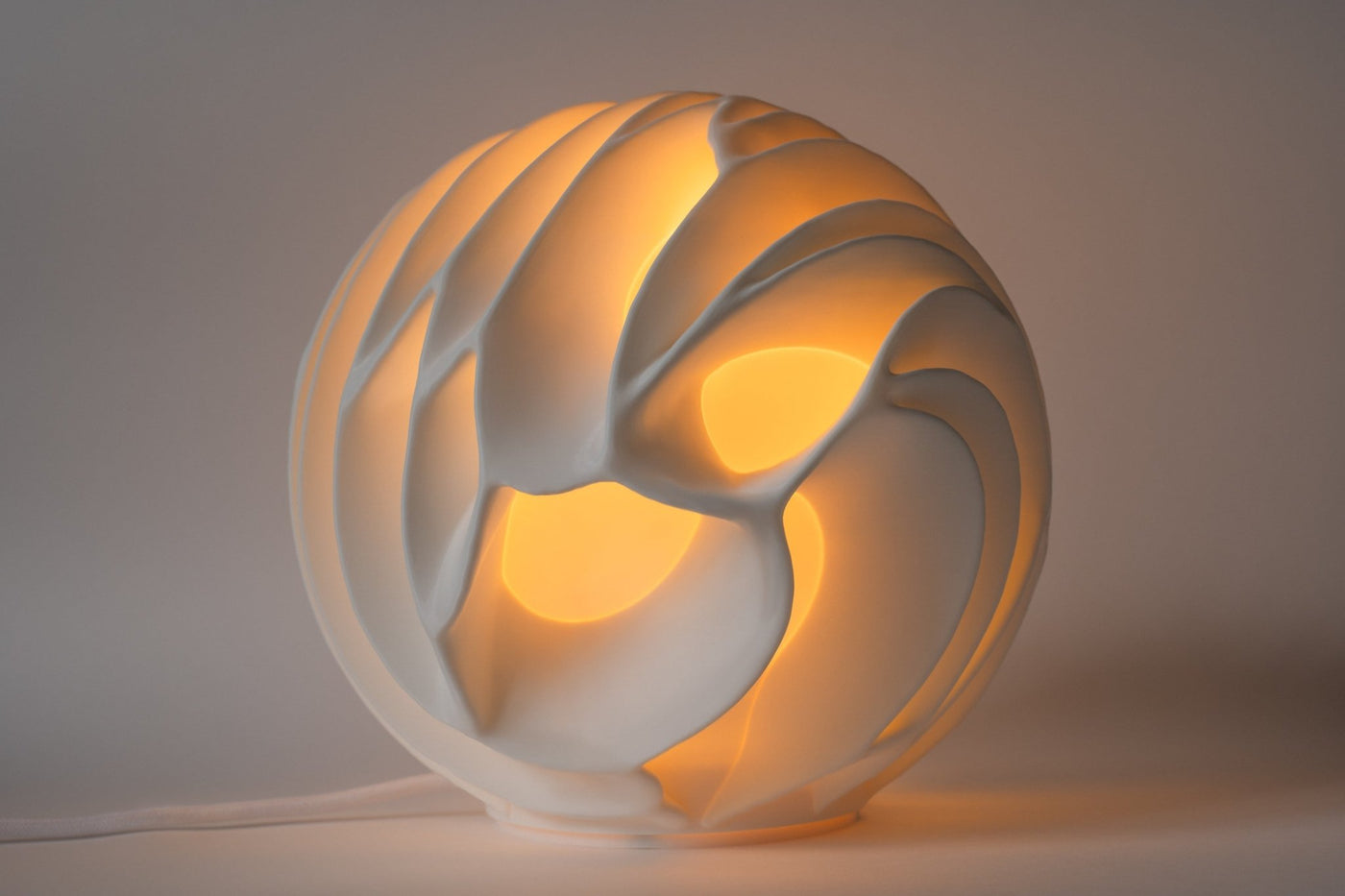 Leora Lava Sculpted Lamp - Print and Play