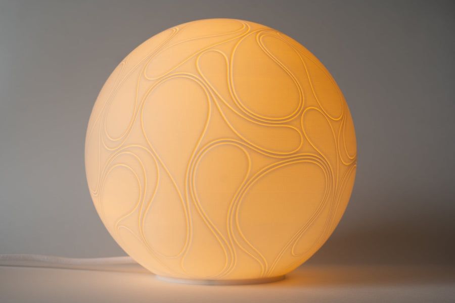 Leora River Sculpted Lamp - Print and Play