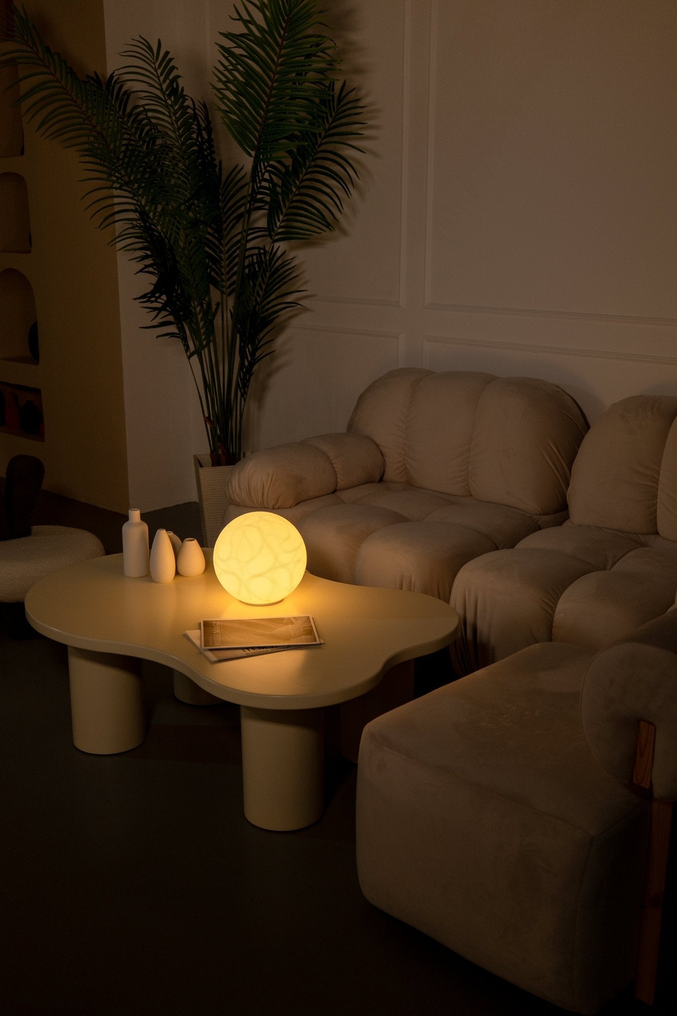 Leora River Sculpted Lamp - Print and Play