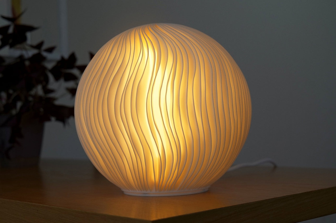 Leora Wind Sculpted Lamp - Print and Play