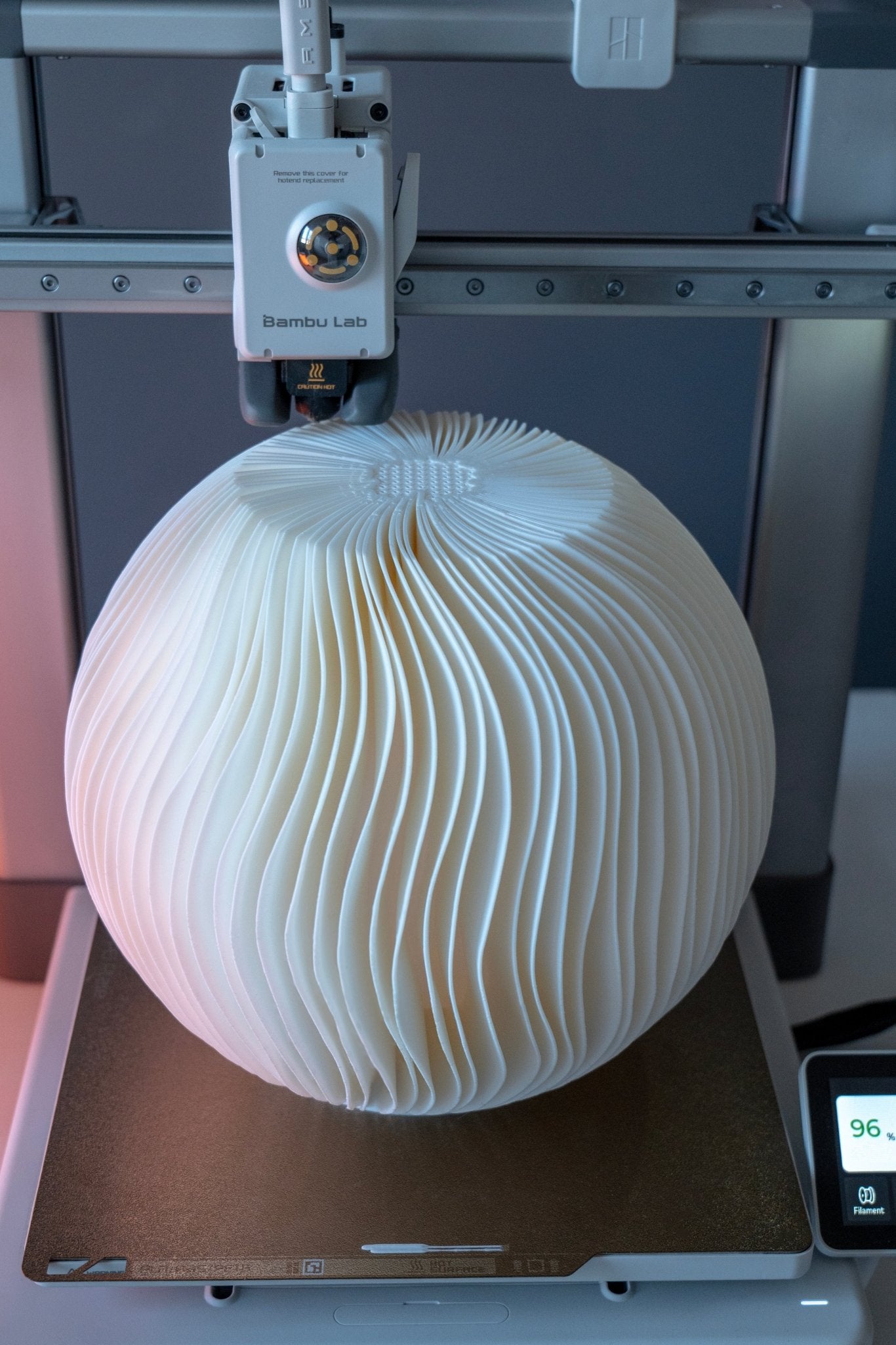 Leora Wind Sculpted Lamp - Print and Play