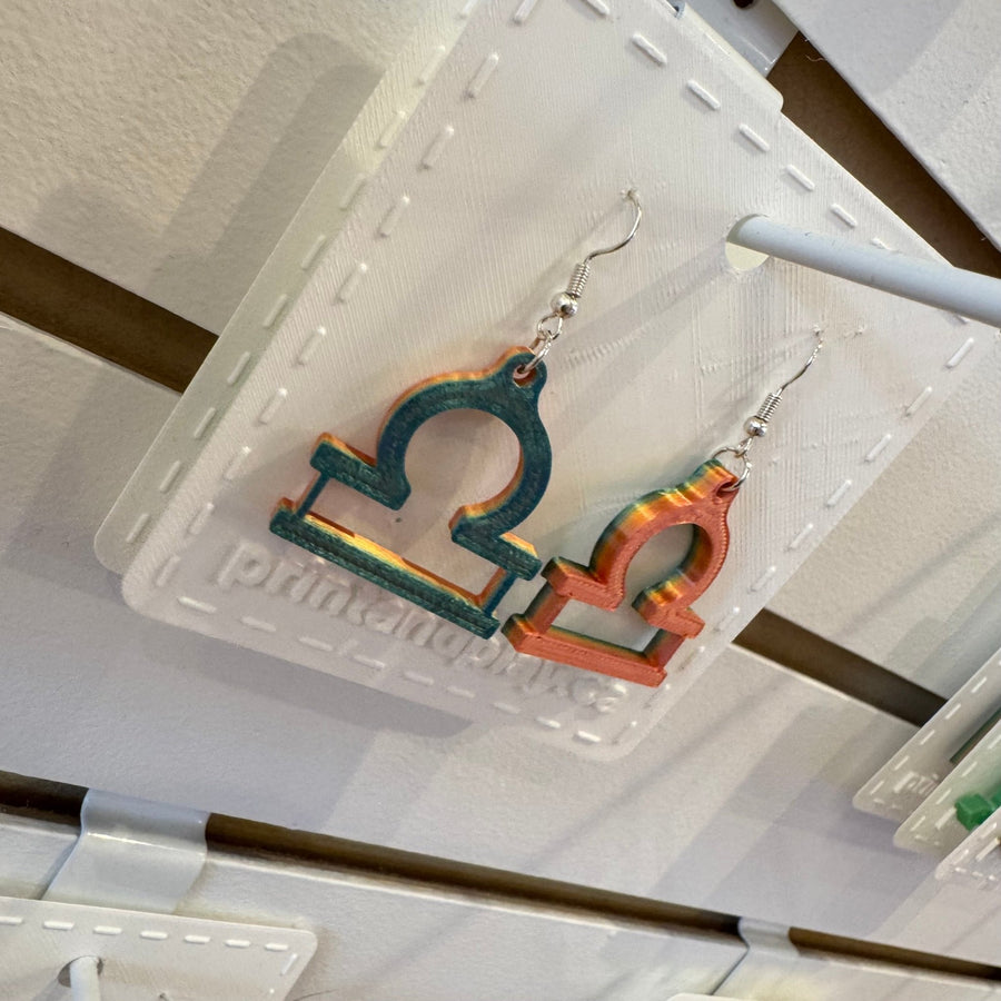 Libra Earrings - Print and Play