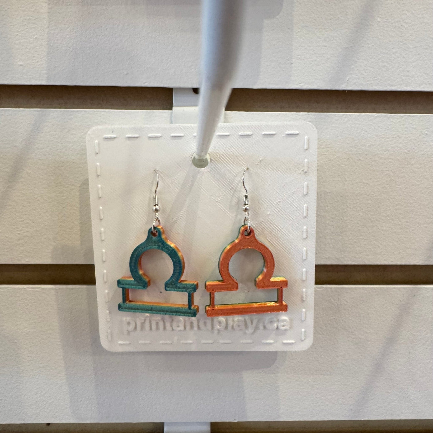Libra Earrings - Print and Play