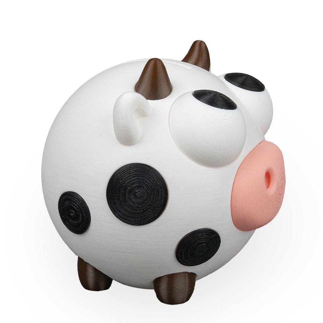 Mooney Saves Coin Bank - Cow Piggy Bank - Print and Play