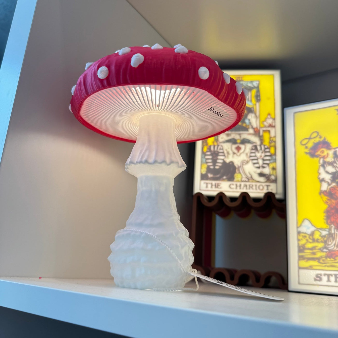 Mushroom Lamp - Print and Play