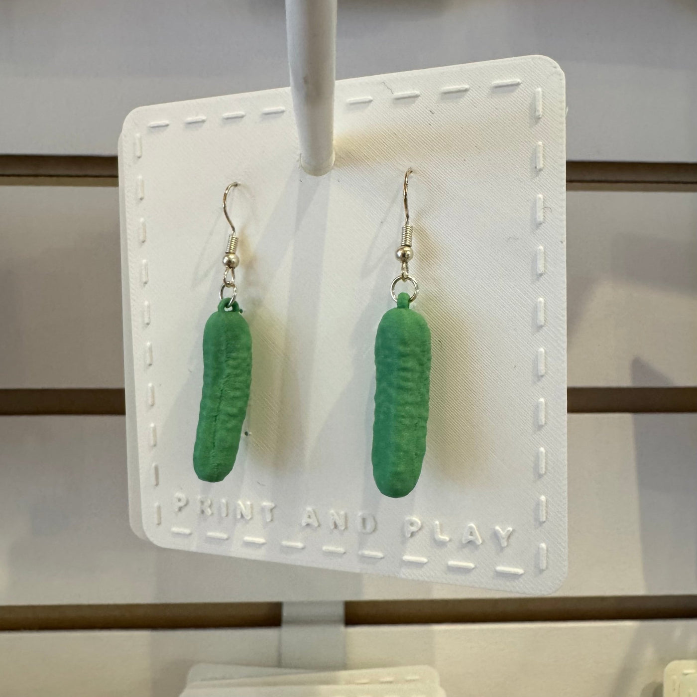 Pickle Earring - Print and Play