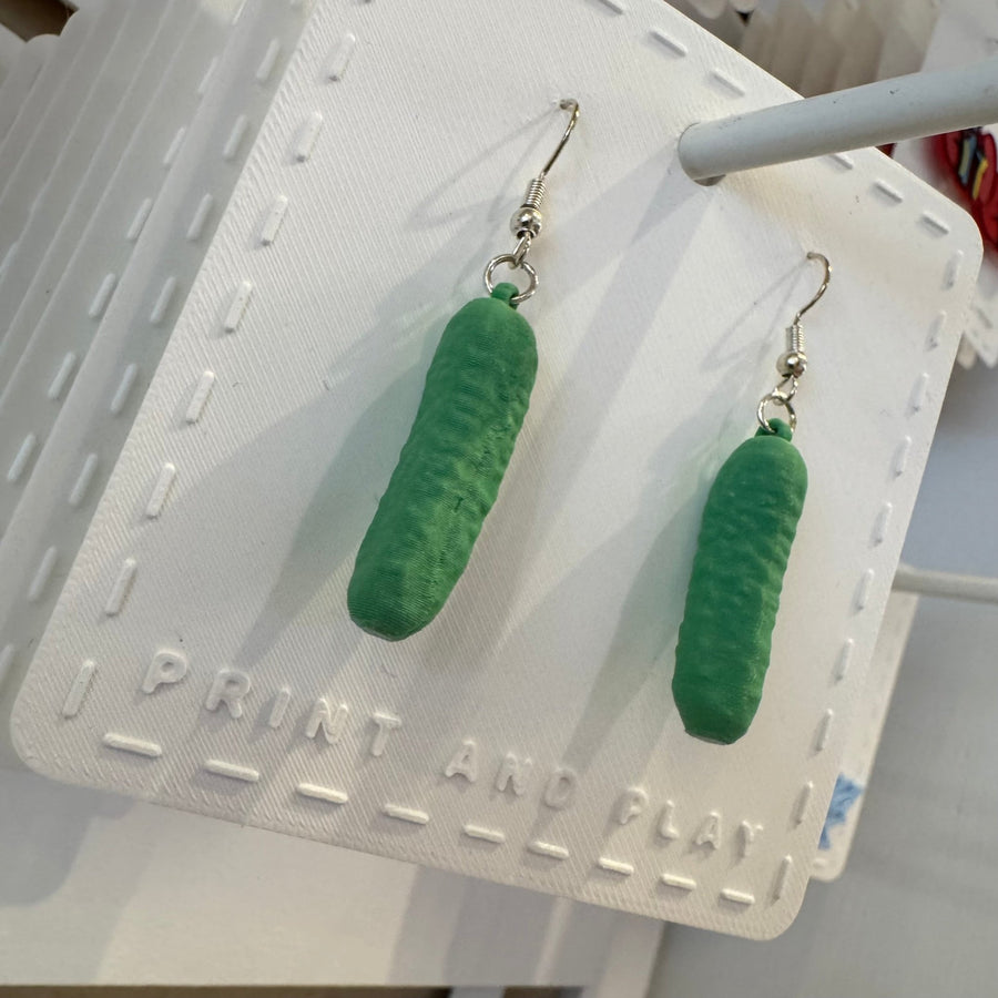Pickle Earring - Print and Play