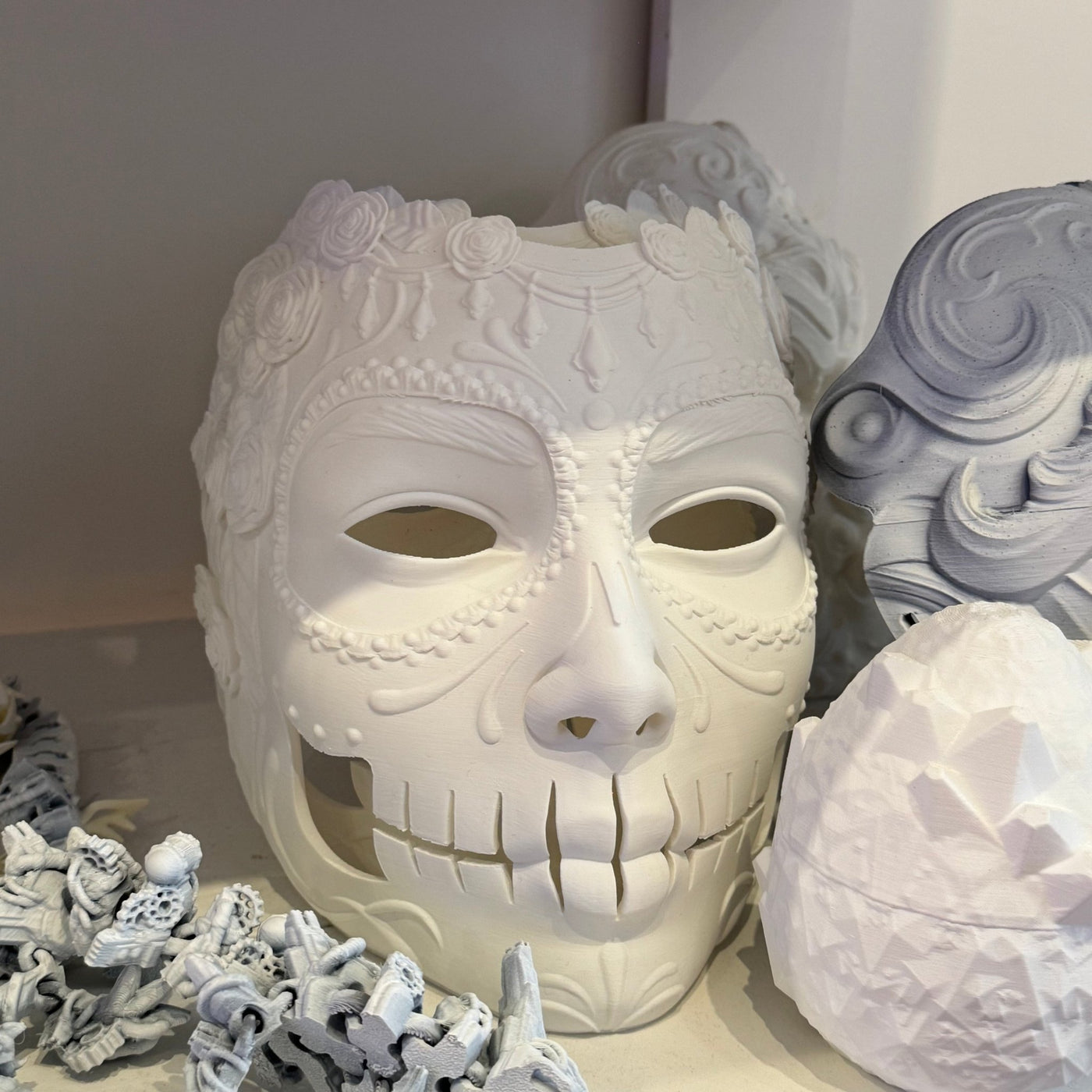 Santa Catrina Mask - Print and Play