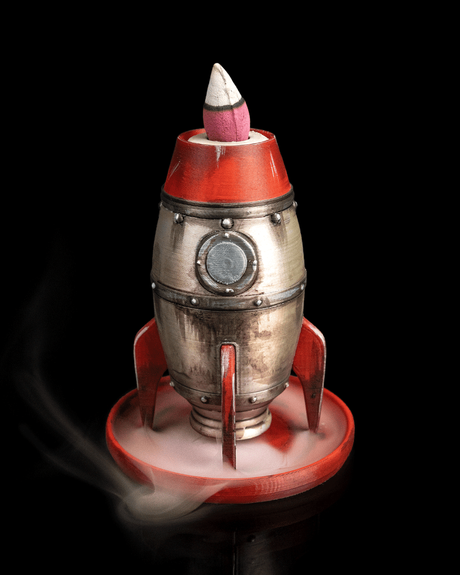 Scent To Orbit Backflow Holder Incense - Print and Play