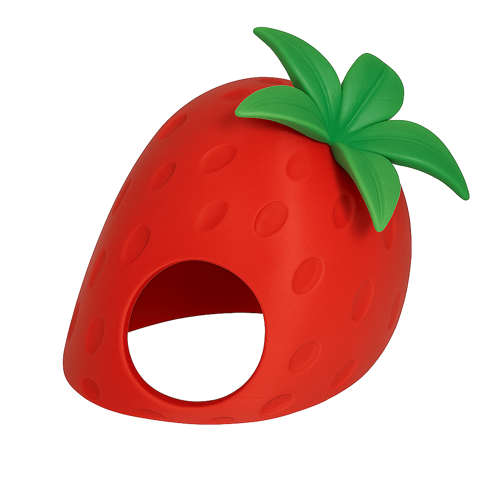 Strawberry Critter Hide - Print and Play