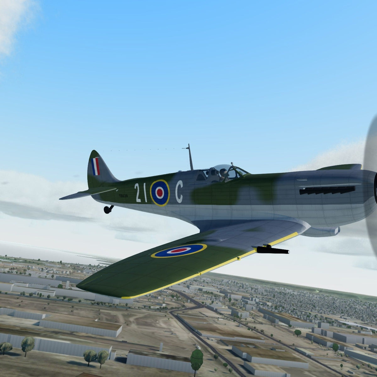 Supermarine Spitfire Model - Print and Play